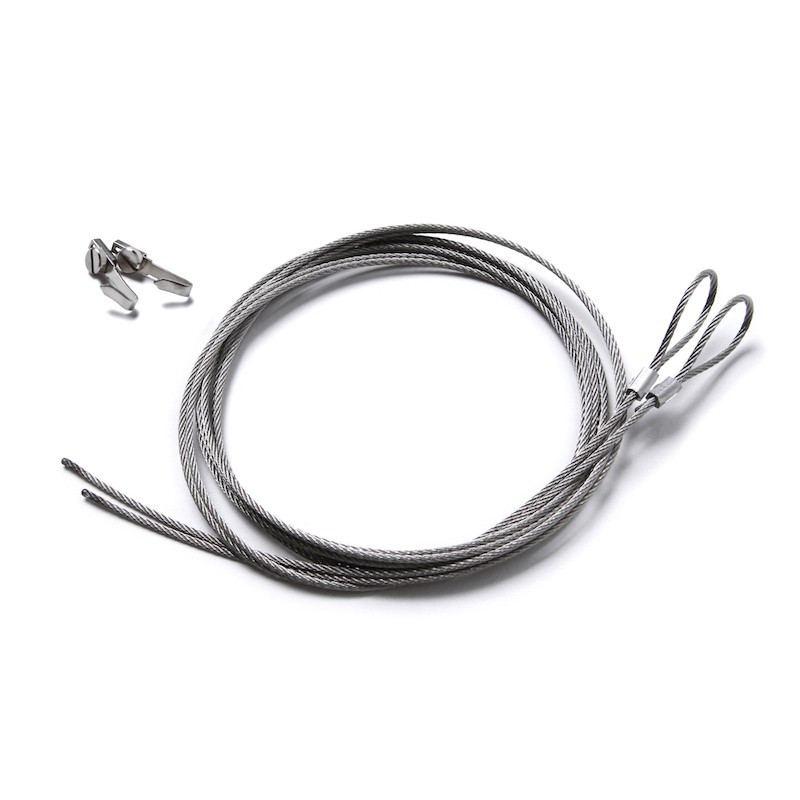 Ki câble suspendu Dia. 1,5 mm - Accessoires de fixation pour l'affichage et  la signalétique - Altumis