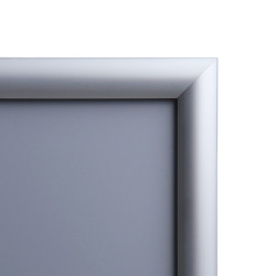 Cadre Clic-Clac d'affichage - Profil 25mm. Angle biseauté en aluminium. Altumis