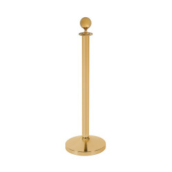 Gold Barrier rope stand