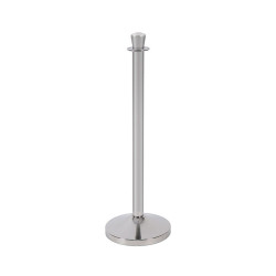 Chrome Barrier rope stand