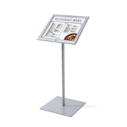 Lockable Menu Stand LED