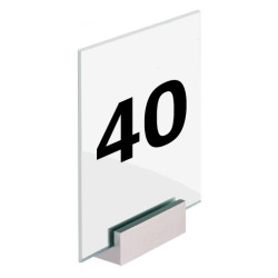 Wall clamp sign 120