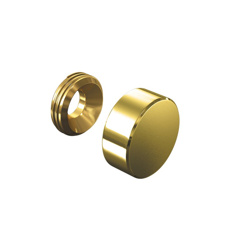 Gold Screw Cover Cap Ø 13 mm