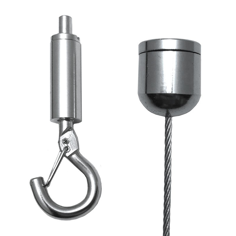 Kit câble de suspension Smart crochet avec câble plafond - Lot 10 pièces -  Altumis