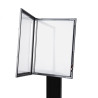 copy of LED Backlit Portrait Menu Stand 4xA4