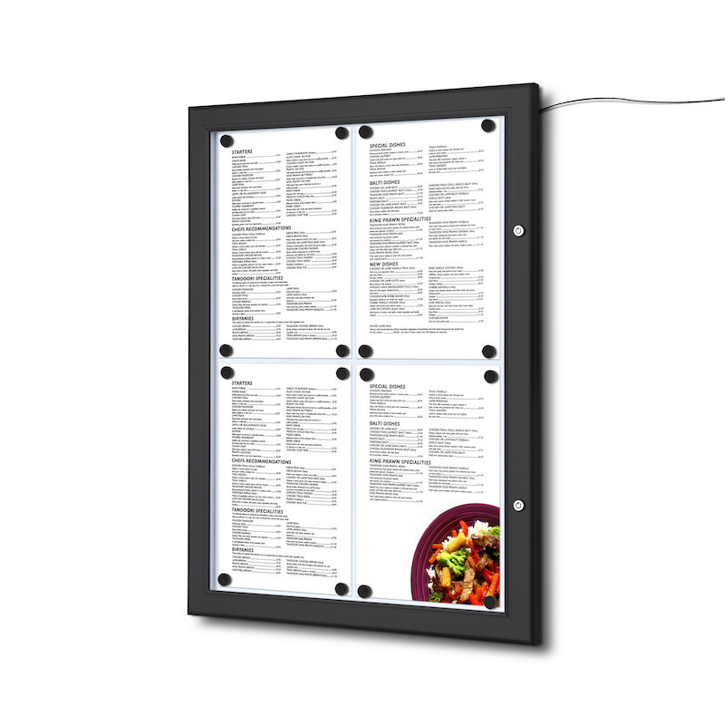 copy of Outdoor Menu case LED