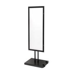 Outdoor Menu Frame Stand Black 8 x A4 Simple Face-Menu Displays and Cases Altumis