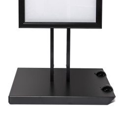 Outdoor Menu Frame Stand Black 8 x A4 Simple Face-Menu Displays and Cases Altumis