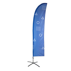 Beach Flag Budget - Toile Wind