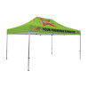 Tente pliable publicitaire avec impression. Format 3 x 4,5. Altumis