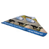 Tente publicitaire avec impression. Canopy en toile polyester 280 g/m2. Altumis