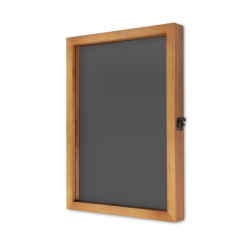 Porte-Menu en bois vintage A3. Altumis