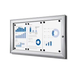 Indoor lockable schowcase Standard-Indoor lockable boards Altumis