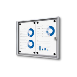 Indoor lockable schowcase Economy-Indoor lockable boards Altumis