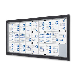 Outdoor lockable schowcase : anthracite-2.2 Outdoor lockable boards Altumis