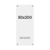 X-Banner - impression personnalisée. Bannière 800x2000. Altumis