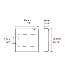 Pierced Standoff-Pierced Standoffs Altumis