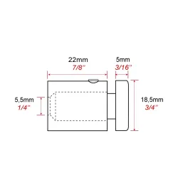 Pierced Standoff with plate-Pierced Standoffs Altumis