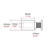 Stainless Steel Standoff-Inox Standoff Altumis